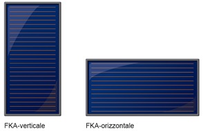 0-CO2 | Collettore Piano ad Alta Efficienza FKA - Verticale-Orizzontale