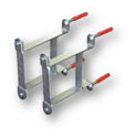 Immagine di MODVLVS | M2 DN25 Accessori - Staffe per Sostegno Separatore Idraulico Serie HW60 - Cod.DAOA100