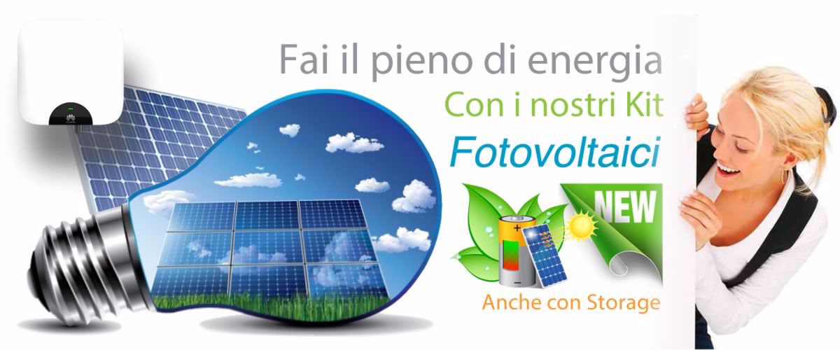 Distribuzione componenti per impianti fotovoltaici