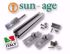 Picture of Sun Age | KIT FALDA con Profilo P202A02 e Coppo-Staffa K100D00 - No.1 Modulo