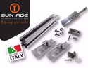 Immagine di Sun Age | KIT FALDA con Profilo P202A02 e Coppo-Staffa K100D00 - No.4 Moduli