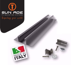 Picture of Sun Age | KIT LAMIERA GRECATA con Profilo P401A00 - No.1 Modulo