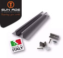 Immagine di Sun Age | KIT LAMIERA GRECATA con Profilo P401A00 - No.3 Moduli