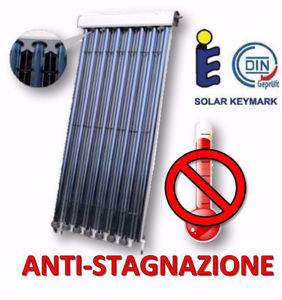 Picture of Collettori Heat-Pipe | Pannello Solare a 15 Tubi Sottovuoto Heat Pipe 58x1800 - Anti-Stagnazione - Con Riflettori