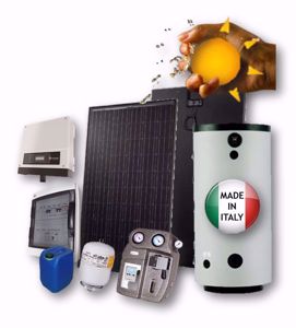 Picture of Kit Termofotovoltaico ACS | Fototherm - GoodWe - Elbi - 3 kWp  con Accumulo da 300 litri