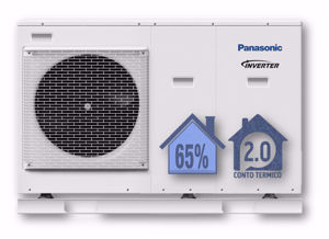 Picture of Panasonic | Aquarea Alta Connettività Monoblocco WH-MDC05J3E5 Generazione J -  Monofase da 5 kW - R32