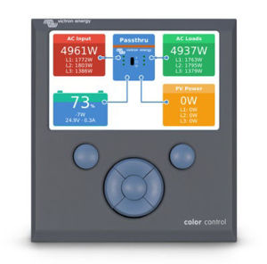 Picture of VICTRON ENERGY | Display per Controllo e Monitoraggio Color Control GX