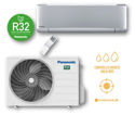 Immagine di Panasonic | Kit Monosplit Etherea 7000BTU (2,0 kW) Argento Cod. CU-Z20ZKE + CS-XZ20ZKEW