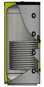 Picture of ELBI | PUFFER PPS1 300 Termo Accumulatore Inerziale per Riscaldamento da 300 litri con UNO Scambiatore