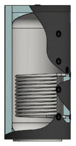 Picture of ELBI | PUFFER PPS1 600 Termo Accumulatore Inerziale per Riscaldamento da 600 litri con UNO Scambiatore