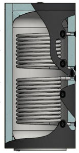 Picture of ELBI | PUFFER PPS2 600 Termo Accumulatore Inerziale per Riscaldamento da 600 litri con DUE Scambiatore