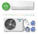 Immagine di Panasonic | Kit Monosplit TZ Compatto 15000BTU (4,2 kW) Cod. CU-TZ42ZKE + CS-TZ42ZKEW