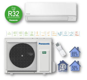 Picture of Panasonic | Kit Monosplit TZ Compatto 24000BTU (7,1 kW) Cod. CU-TZ71ZKE + CS-TZ71ZKEW