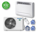 Immagine di Panasonic | Kit Monosplit Console da Pavimento 9000BTU (2,5 kW) Cod. CU-Z25UBEA + CS-Z25UBEA