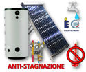 Immagine per la categoria SOLARE TERMICO - Kit ACS a Circolazione Forzata con Collettore Heat-Pipe