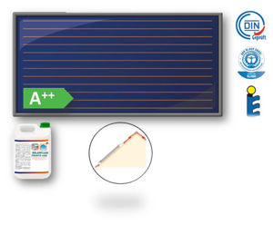 Picture of Kit FKA 240 H | 1 Collettore + Telaio Integrato per Tegole + Raccordi + Glicole