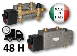 Picture of MODVSOL | Solar Kit 3 - Kit di collegamento solare-caldaia Cod. 1031036-2.3 - Devazione Motorizzata 35-60°C - Attacchi a Bocchettone 3/4" G/M - Kvs 2.3
