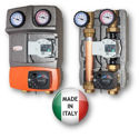 Immagine di MODVLVS | M2 MIX3 FIX DN32 - Modulo Miscelato a Controllo elettronico per Riscaldamento e Raffrescamento - Wilo Stratos Para 30/1-8 - 1"1/4 M -  93 kW - Cod. 20555R-M3F-P8-CT