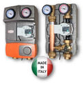 Immagine di MODVLVS | M2 MIX33 DN32 - Modulo Miscelato con Miscelatrice a 3 Vie a Bassa Temperatura - Wilo Para 30/8 SC - 1"1/4 M -  76 kW - Cod. 20555R-M33-PA1-7