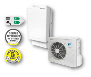 Picture of Daikin Altherma R Hybrid | Kit completo Hybrid u.e. 5kW H/O - Caldaia 33 kW - PdC 5 kW - Caldo - Cod. SB.HBH05/EVLQ/33A2