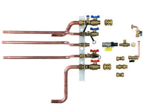 Picture of Daikin Altherma R Hybrid | Set completo raccordi/valvole/tubi per collegamento idraulico Cod. EKHYMNT1A