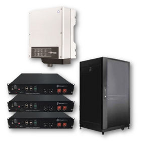Picture of GoodWe | Kit Ibrido Monofase GW3048-EM - Pylontech LV 9.6 kWh